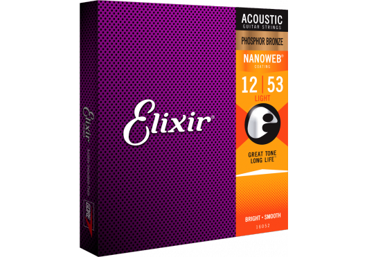 Cordes - CORDES GUITARES ACOUSTIQUES - JEU COMPLET - Elixir - CEL 16052 - Royez Musik