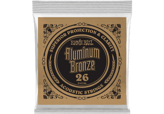 Cordes - CORDES GUITARES ACOUSTIQUES - A L'UNITE - ERNIE BALL - CEB 10726 - Royez Musik