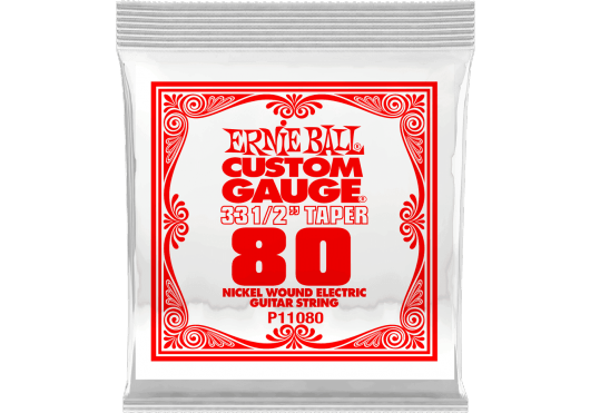 Cordes - CORDES GUITARES ELECTRIQUES - A L'UNITE - ERNIE BALL - CEB 11080 - Royez Musik