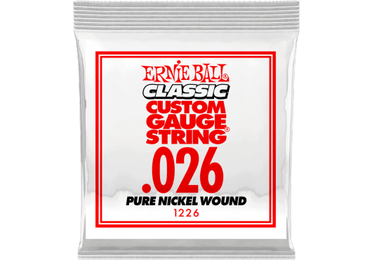 Cordes - CORDES GUITARES ELECTRIQUES - A L'UNITE - ERNIE BALL - CEB 1226 - Royez Musik