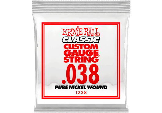 Cordes - CORDES GUITARES ELECTRIQUES - A L'UNITE - ERNIE BALL - CEB 1238 - Royez Musik