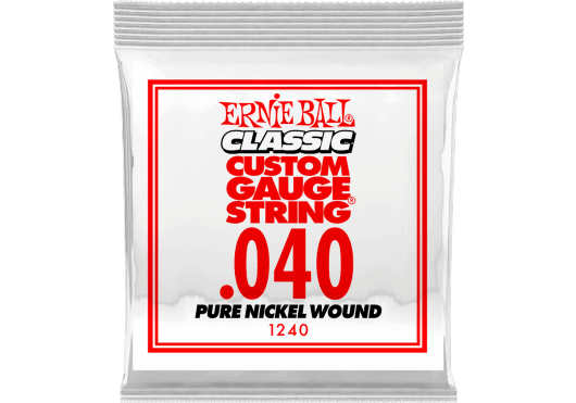 Cordes - CORDES GUITARES ELECTRIQUES - A L'UNITE - ERNIE BALL - CEB 1240 - Royez Musik