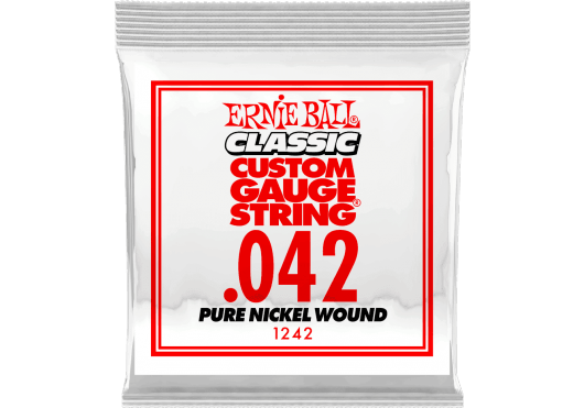 Cordes - CORDES GUITARES ELECTRIQUES - A L'UNITE - ERNIE BALL - CEB 1242 - Royez Musik