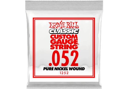 Cordes - CORDES GUITARES ELECTRIQUES - A L'UNITE - ERNIE BALL - CEB 1252 - Royez Musik