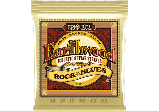 Cordes - CORDES GUITARES ACOUSTIQUES - JEU COMPLET - ERNIE BALL - CEB 2008 - Royez Musik