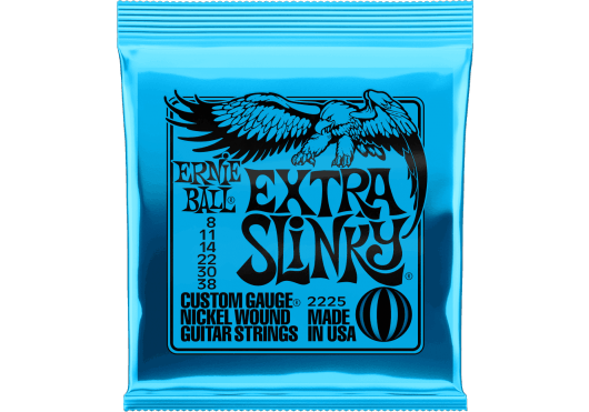 Cordes - CORDES GUITARES ELECTRIQUES - 6 CORDES - ERNIE BALL - CEB 2225 - Royez Musik