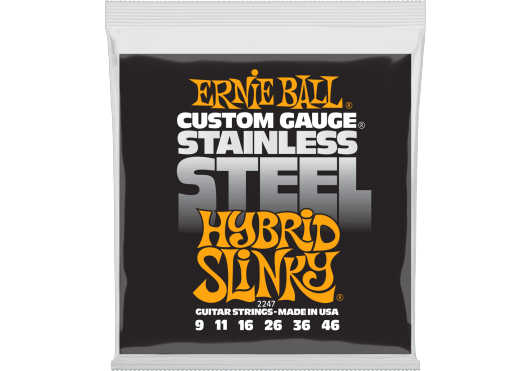 Cordes - CORDES GUITARES ELECTRIQUES - 6 CORDES - ERNIE BALL - CEB 2247 - Royez Musik