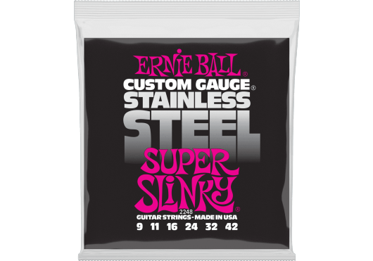 Cordes - CORDES GUITARES ELECTRIQUES - 6 CORDES - ERNIE BALL - CEB 2248 - Royez Musik