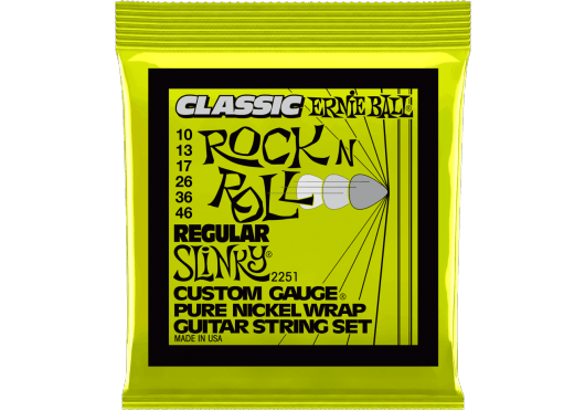 Cordes - CORDES GUITARES ELECTRIQUES - 6 CORDES - ERNIE BALL - CEB 2251 - Royez Musik