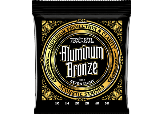 Cordes - CORDES GUITARES ACOUSTIQUES - JEU COMPLET - ERNIE BALL - CEB 2570 - Royez Musik