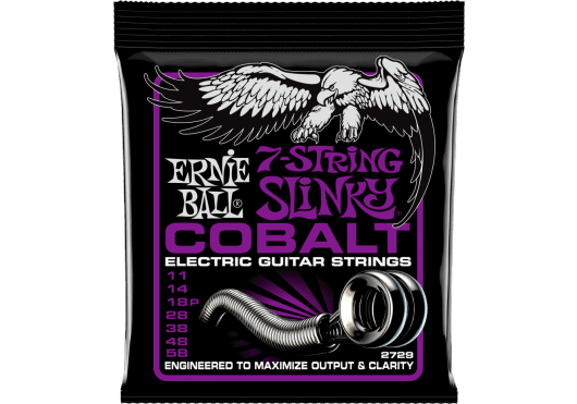 Cordes - CORDES GUITARES ELECTRIQUES - 7 CORDES - ERNIE BALL - CEB 2729 - Royez Musik