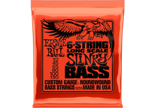 Cordes - CORDES GUITARES BASSES - 6 CORDES ET PLUS - ERNIE BALL - CEB 2838 - Royez Musik
