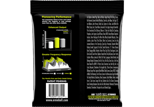 Cordes - CORDES GUITARES ELECTRIQUES - 6 CORDES - ERNIE BALL - CEB 3721 - Royez Musik