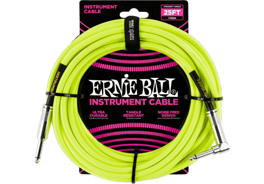 Accessoires - CÂBLES - CÂBLES INSTRUMENTS - ERNIE BALL - EEB 6057 - Royez Musik