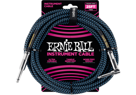 Accessoires - CÂBLES - CÂBLES INSTRUMENTS - ERNIE BALL - EEB 6060 - Royez Musik