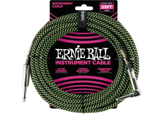 Accessoires - CÂBLES - CÂBLES INSTRUMENTS - ERNIE BALL - EEB 6066 - Royez Musik