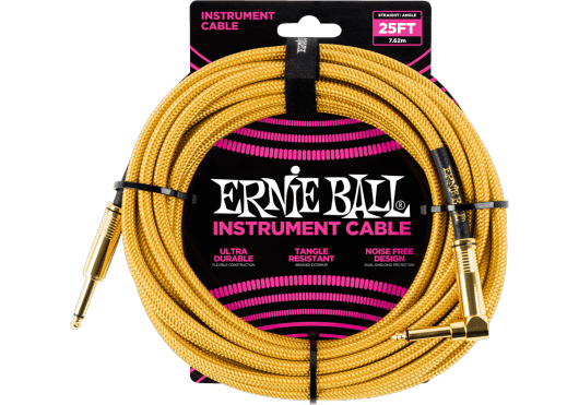 Accessoires - CÂBLES - CÂBLES INSTRUMENTS - ERNIE BALL - EEB 6070 - Royez Musik