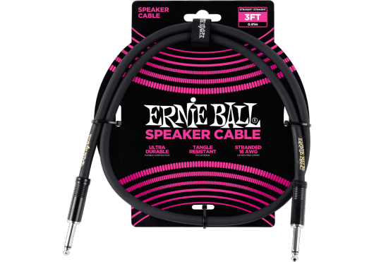 Accessoires - CÂBLES - CÂBLES HAUT-PARLEUR - ERNIE BALL - EEB 6071 - Royez Musik