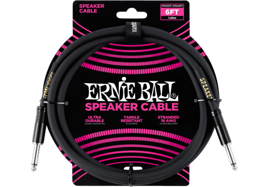 Accessoires - CÂBLES - CÂBLES HAUT-PARLEUR - ERNIE BALL - EEB 6072 - Royez Musik