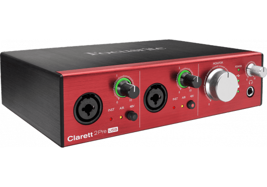 Audio - INTERFACES - INTERFACES AUDIO - Focusrite - RFO CLARETT-2PRE-C - Royez Musik