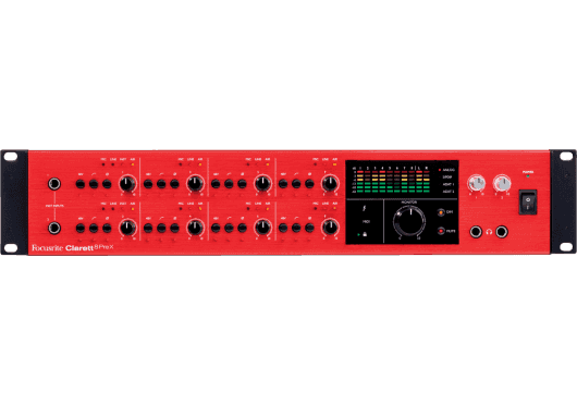 Audio - INTERFACES - INTERFACES AUDIO - Focusrite - RFO CLARETT-8PREX - Royez Musik
