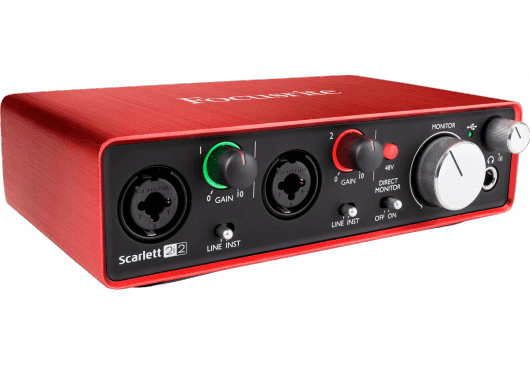 Audio - INTERFACES - INTERFACES AUDIO - Focusrite - RFO SCARLETT2-2I2 - Royez Musik