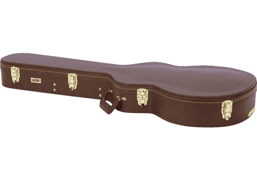 Guitares & Co - ETUIS & HOUSSES - ETUIS - GUITARE ELECTRIQUE - Gator - HGA GW-335-BROWN - Royez Musik