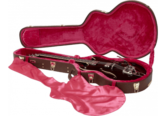 Guitares & Co - ETUIS & HOUSSES - ETUIS - GUITARE ELECTRIQUE - Gator - HGA GW-335-BROWN - Royez Musik
