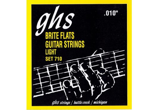 Cordes - CORDES GUITARES ELECTRIQUES - 6 CORDES - GHS - CGH 710 - Royez Musik