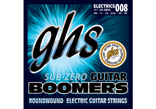 Cordes - CORDES GUITARES ELECTRIQUES - 6 CORDES - GHS - CGH CR-GBUL - Royez Musik