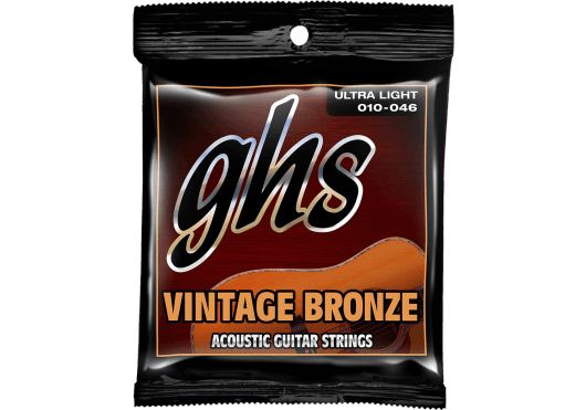 Cordes - CORDES GUITARES ACOUSTIQUES - JEU COMPLET - GHS - CGH VN-UL - Royez Musik