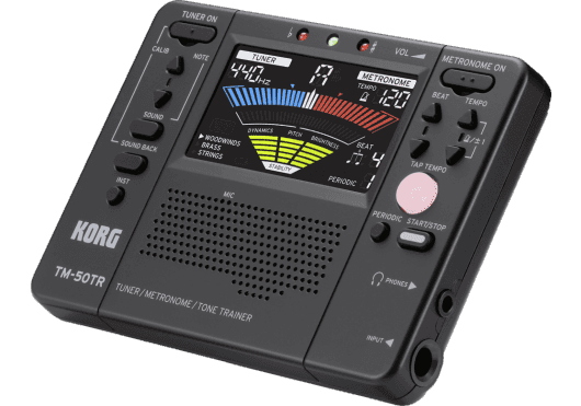 Accessoires - ACCORDEURS & METRONOMES - ACCORDEUR/MÉTRONOME - Korg - EKO TM-50TR-BK - Royez Musik