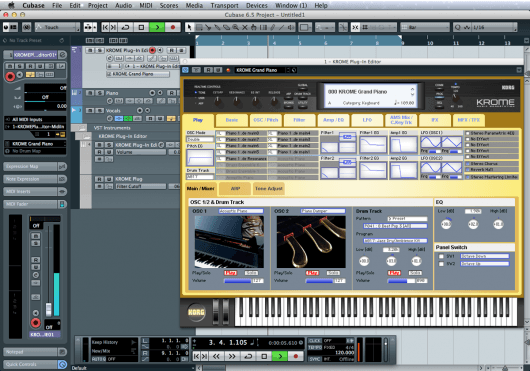 Claviers & Pianos - WORKSTATIONS - Korg - KOH KROME-88 - Royez Musik