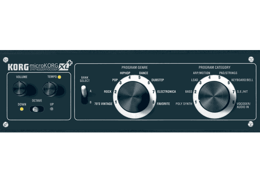 Claviers & Pianos - SYNTHÉTISEURS - Korg - KOH MICROKORG-XLPLUS - Royez Musik