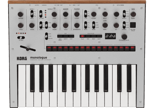 Claviers & Pianos - SYNTHÉTISEURS - Korg - KOH MONOLOGUE-SV - Royez Musik