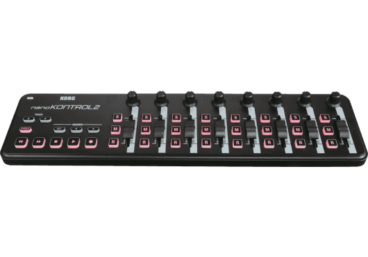 Claviers & Pianos - CONTROLEURS - Korg - KOH NANOKONTROL2-BK - Royez Musik