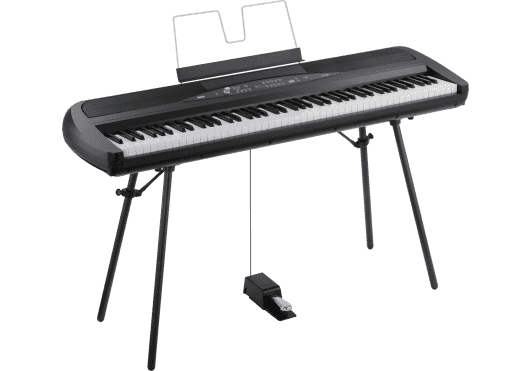 Claviers & Pianos - PIANOS NUMERIQUES - PORTABLE - Korg - KOP SP280-BK - Royez Musik