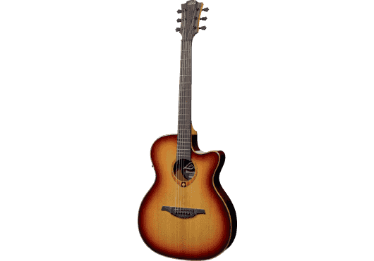 Guitares & Co - GUITARES ACOUSTIQUES - 6 CORDES - Lâg - GLA T100ASCE-BRS - Royez Musik