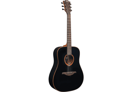 Guitares & Co - GUITARES ACOUSTIQUES - 6 CORDES - Lâg - GLA T100D-BLK - Royez Musik
