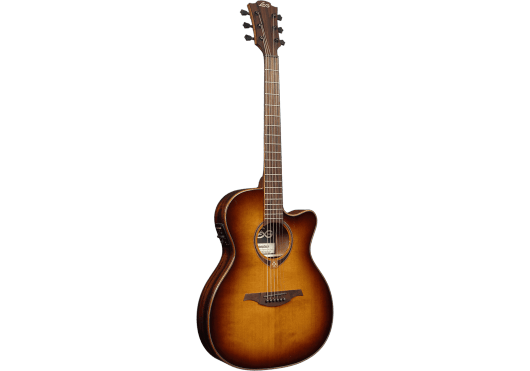 Guitares & Co - GUITARES ACOUSTIQUES - 6 CORDES - Lâg - GLA T118ASCE-BRS - Royez Musik