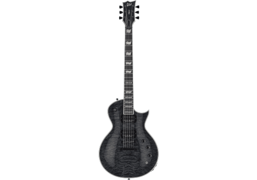 Guitares & Co - GUITARES ELECTRIQUES - GUITARES SOLID BODY - LTD - GES EC1000PZQM-STBLK - Royez Musik
