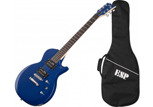 Guitares & Co - GUITARES ELECTRIQUES - GUITARES SOLID BODY - LTD - GES EC10KIT-BLUE - Royez Musik