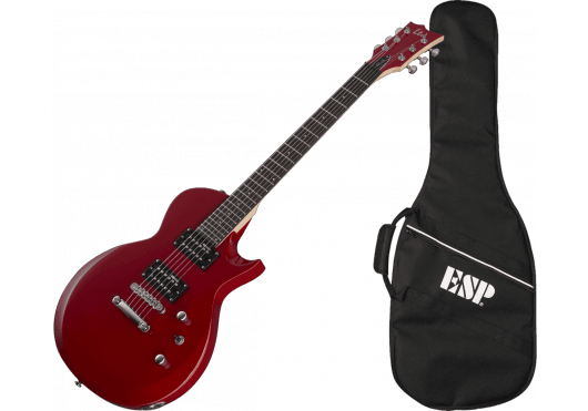 Guitares & Co - GUITARES ELECTRIQUES - GUITARES SOLID BODY - LTD - GES EC10KIT-RED - Royez Musik