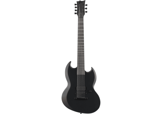 Guitares & Co - GUITARES ELECTRIQUES - GUITARES SOLID BODY - LTD - GES VIPER7BKM-BLKS - Royez Musik