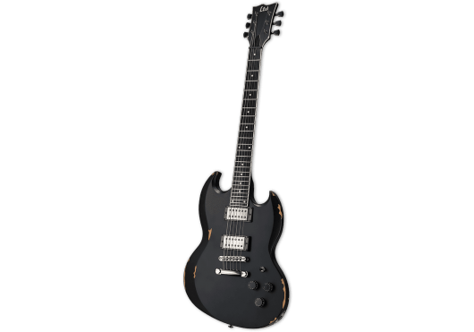 Guitares & Co - GUITARES ELECTRIQUES - GUITARES SOLID BODY - LTD - GES VOLSUNGD-BLKS - Royez Musik