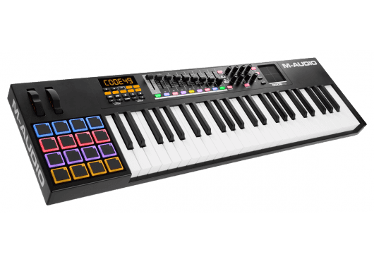 Claviers & Pianos - CLAVIERS MAITRES - M-AUDIO - KMD CODE49-BK - Royez Musik