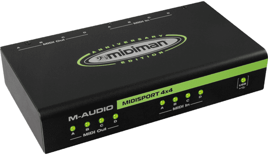Audio - INTERFACES - INTERFACES MIDI - M-AUDIO - RMD MIDISPORT4X4 - Royez Musik