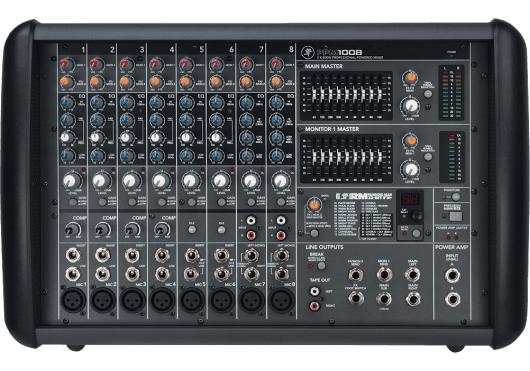 Audio - MIXAGE - CONSOLES DE MIXAGE - Mackie - SMK PPM1008 - Royez Musik