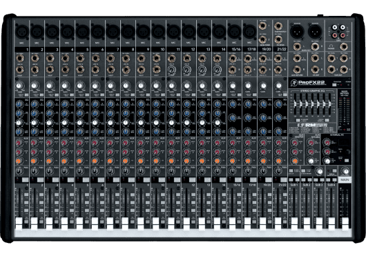 Audio - MIXAGE - CONSOLES DE MIXAGE - Mackie - SMK PROFX22 - Royez Musik