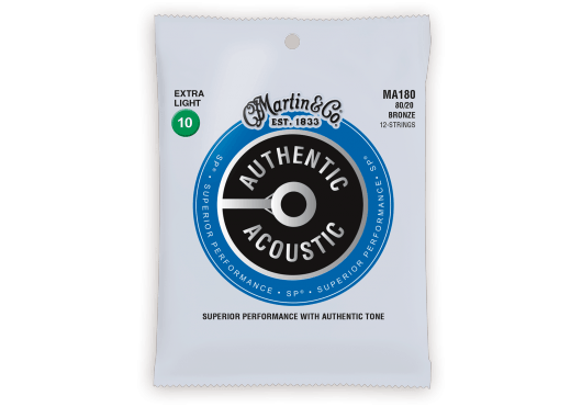 Cordes - CORDES GUITARES ACOUSTIQUES - 12 CORDES - Martin - CMA MA180 - Royez Musik